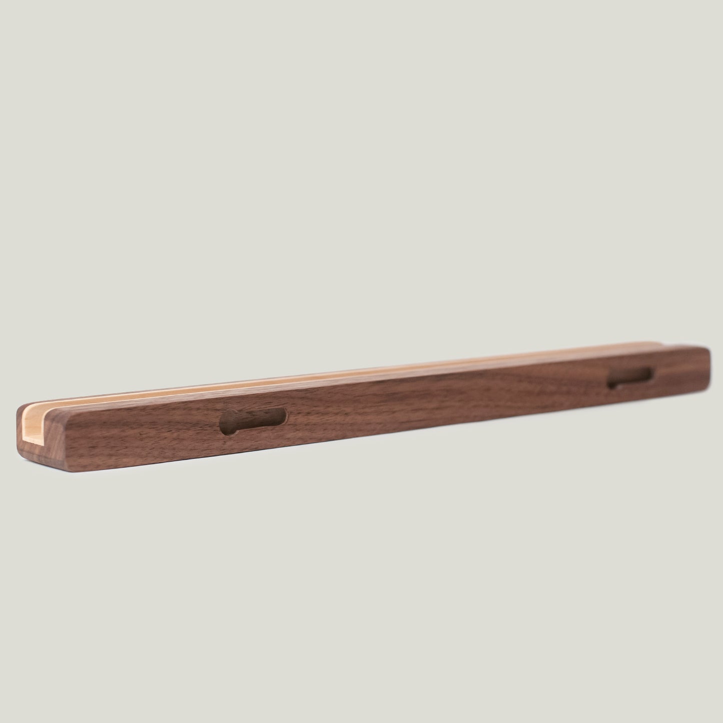 Single Vinyl Record Shelf - Walnut